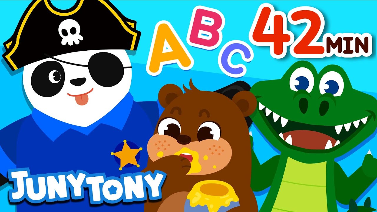 ABC Alphabet Songs | Phonics Songs for Kids | Kindergarten Song | JunyTony 