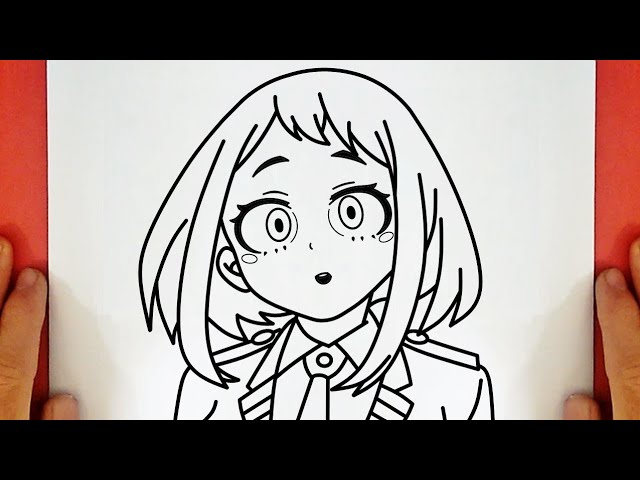 How to Draw Ochako Uraraka | Ochako Uraraka Dibujo | My Hero Academia 