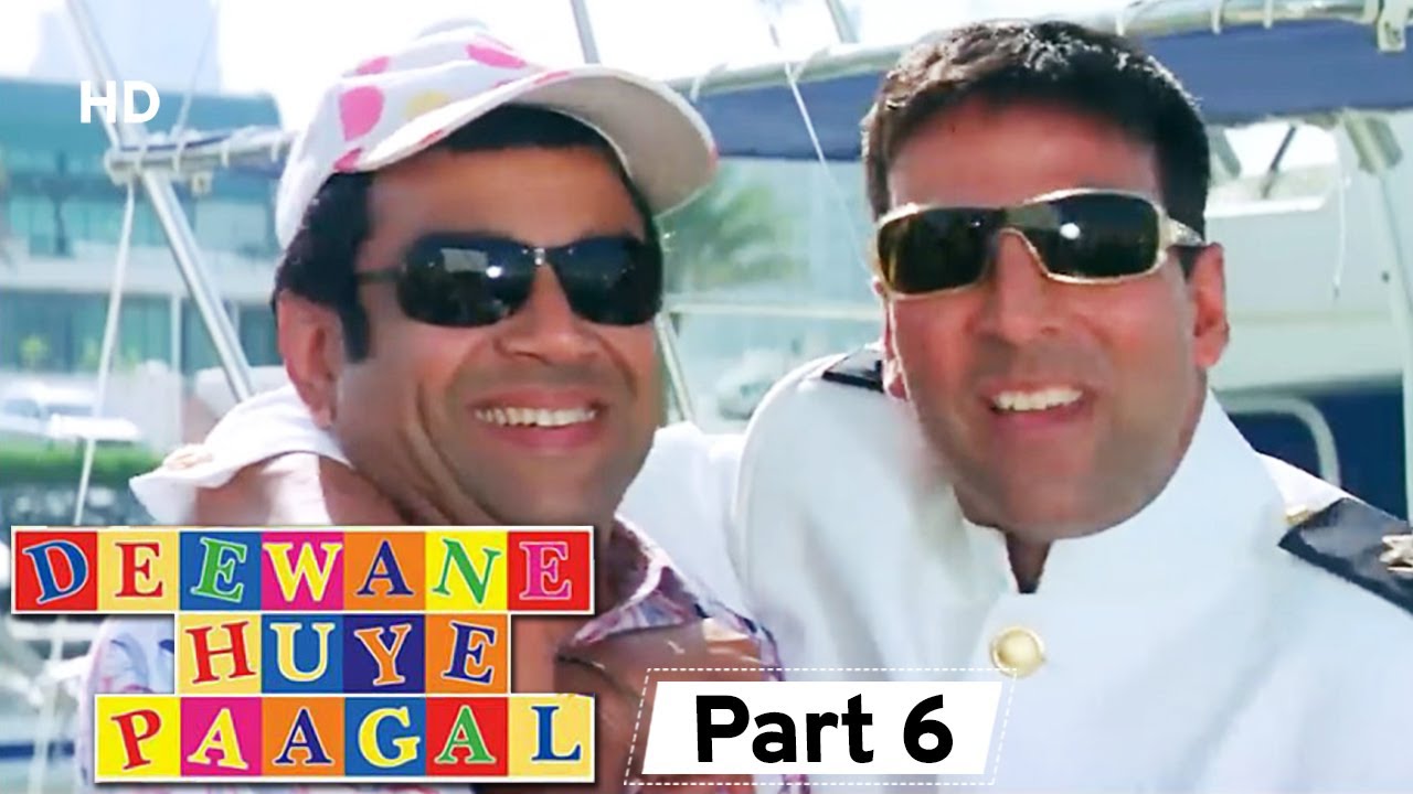 Deewane Huye Paagal - Superhit Comedy Movie Part 6 - Akshay Kumar - Johnny Lever - Shahid Kapoor 