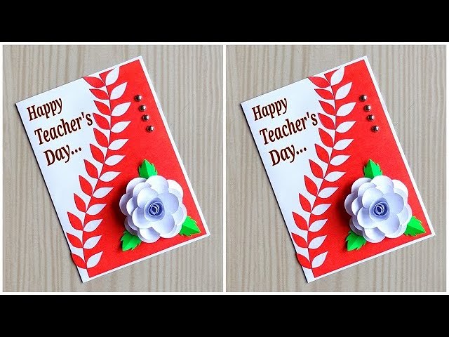 Teacher's day card making easy handmade / Teacher's day card ideas Easy and Beautiful 