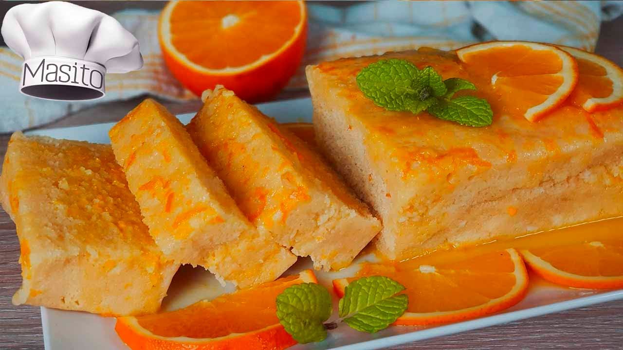 BIZCOCHO DE NARANJA al microondas en MENOS DE 10 MINUTOS tienes el desayuno 