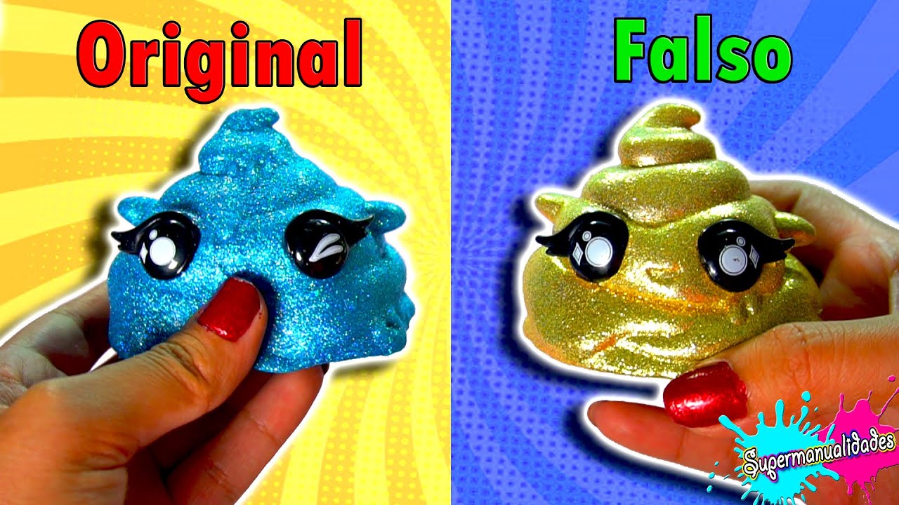 Original VS Falso: Cutie Tooties Surprise (Poopsie Slime) - Supermanualidades 