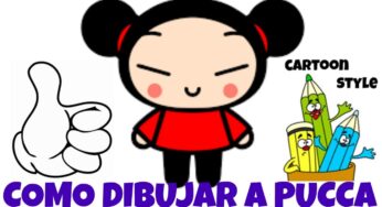 Como Dibujar a Pucca – How to Draw Pucca – Cartoon Style