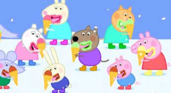 Peppa Pig Official Channel ? Peppa Pig Eats Ice Cream in Cold Winter