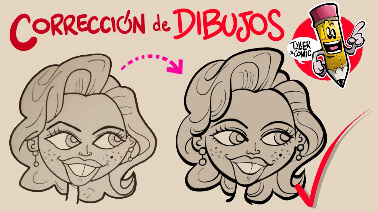 CORRECCIÓN DE DIBUJOS alumnos del Taller de Cómic Ivanevsky 