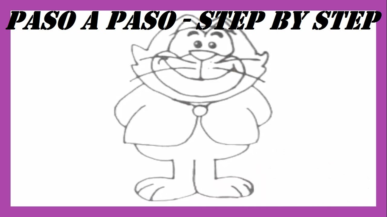 Como dibujar a Benito l How to draw Benito l Don gato y su Pandilla l Top Cat 