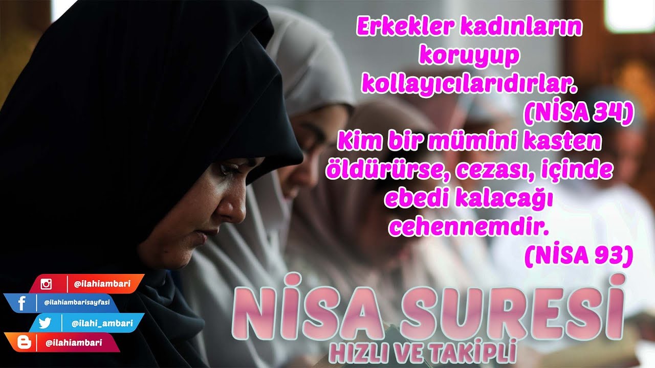 ❤Nisa Suresi Hızlı❤Hafız Fatih Hoca❤سورة النساء 