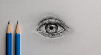 Drawing a Realistic Eye for Beginners – Timelapse