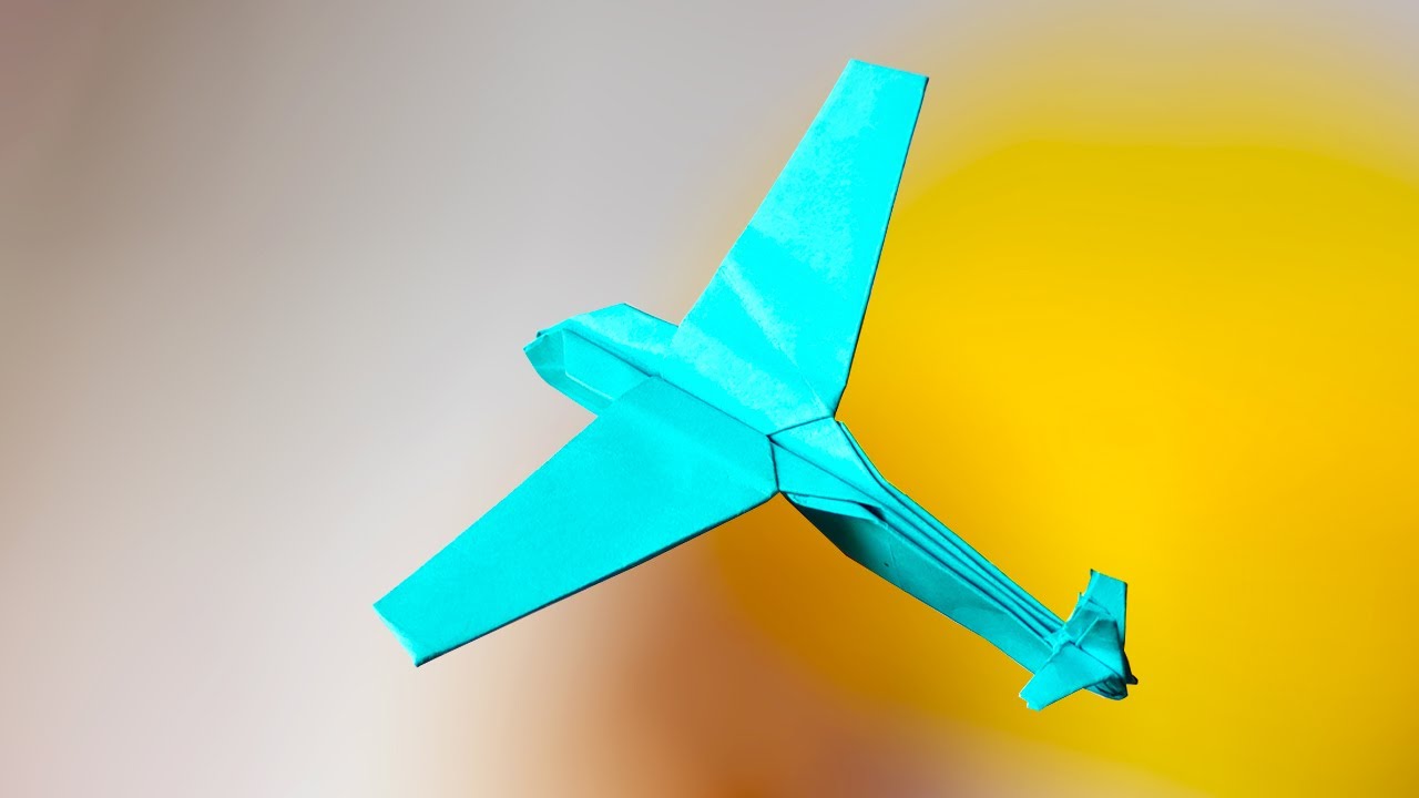 Best Origami Paper Jet | How to make a paper airplane model | Origami Jet Fighter Plane 