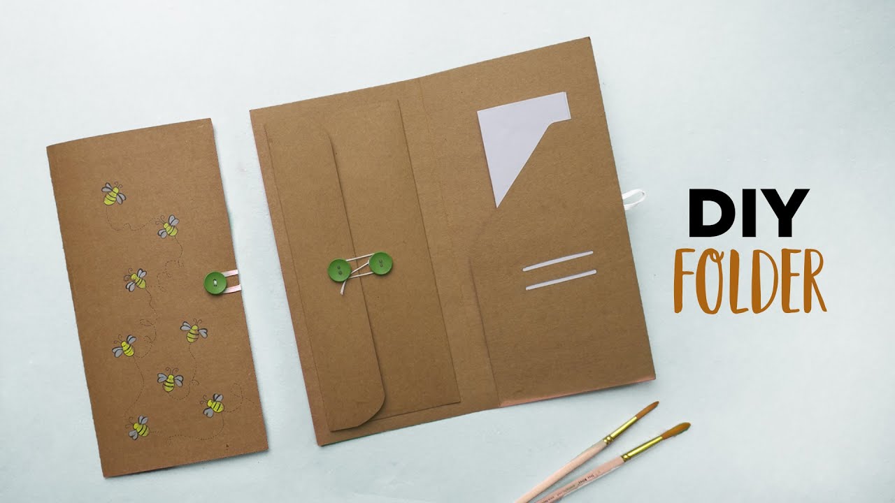 DIY Folder | Simple Organizer Ideas | Back to school Crafts 