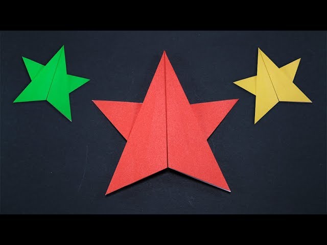 Easy Origami for kids Paper Star 