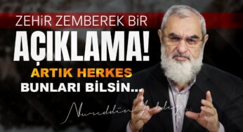 ZEHİR ZEMBEREK BİR AÇIKLAMA! ARTIK HERKES BUNLARI BİLSİN… | Nureddin Yıldız