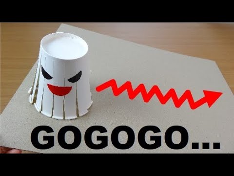 簡単！紙コップ工作「ごごごごゴースト」Easy! Paper Cup Craft "Gogogogo Ghost" 