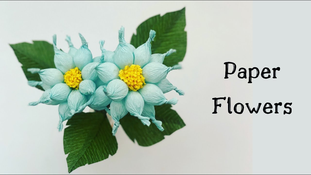 Paper Flowers | Very Easy Paper Flower | Paper Crafts For School | Paper Craft | Paper Craft Flowers 