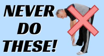 10 Exercises to Never Do With Osteoporosis