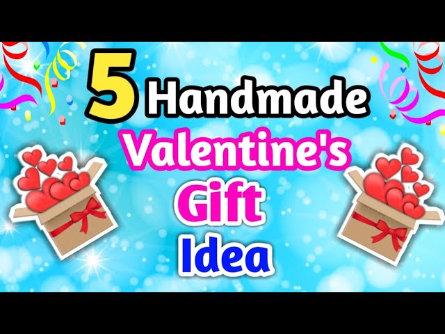 Handmade Valentine's Day Gift Ideas | Handmade Gift Ideas | DIY Valentine's day craft ideas 