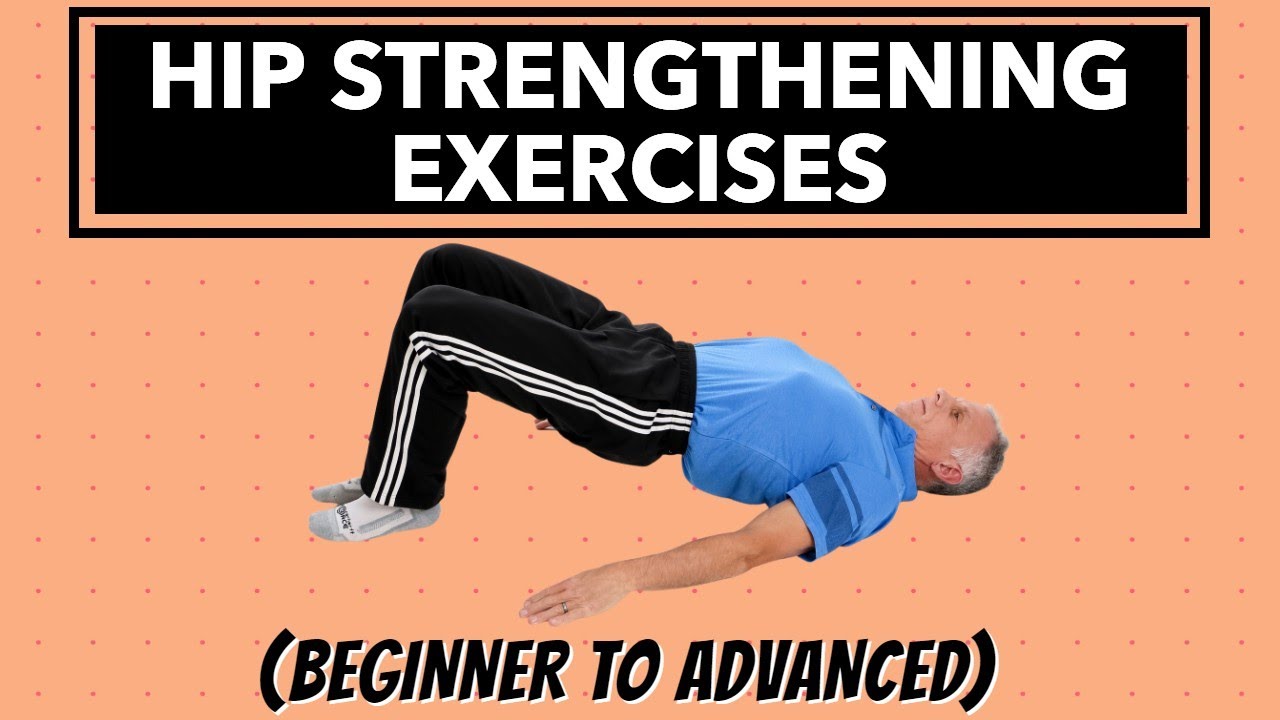 Exercises to Strengthen All 3 Glutes & Help Decrease Hip Pain (Beginner & Advanced) 