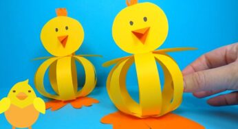 How to Make a Paper Ball Chick | Easy Easter Crafts