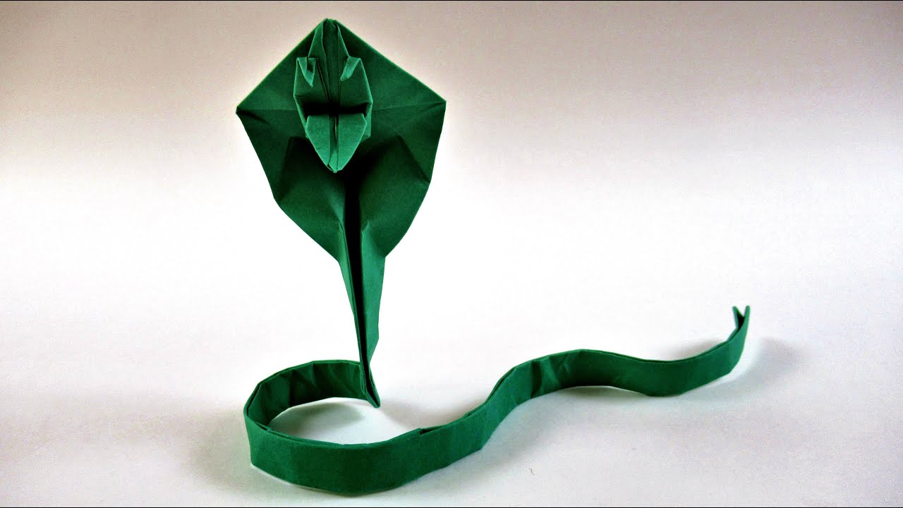 How to make a paper snake. Origami Snake ? 