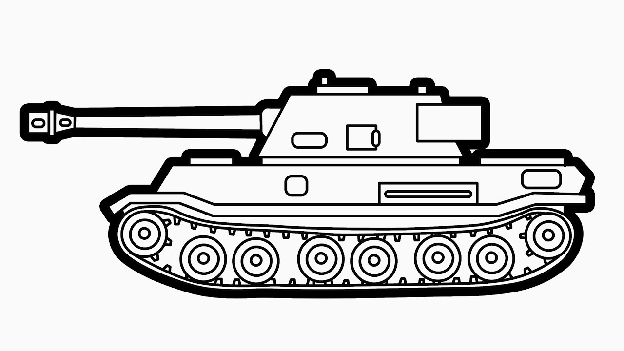 Cara Menggambar Tank Baja 