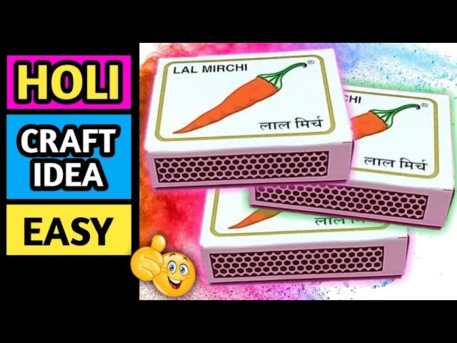 Holi Card Making | Beautiful Handmade Holi Card idea | Holi craft idea | diy art and craft 