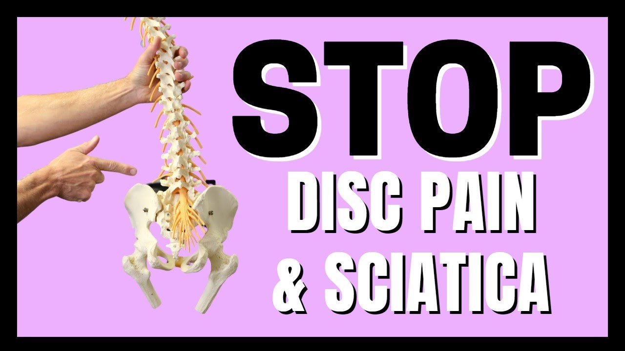 Disc Pain & Sciatica: Top 3 Exercises to STOP Pain Now! 