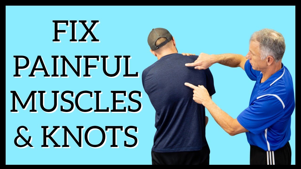 Tight Painful Muscles & Knots: Easiest Ways to Fix At Home or Traveling 