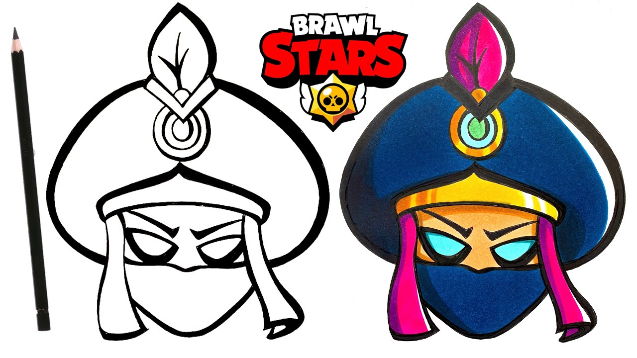 COMO DIBUJAR MORTIS TRUAND DE BRAWL STARS 