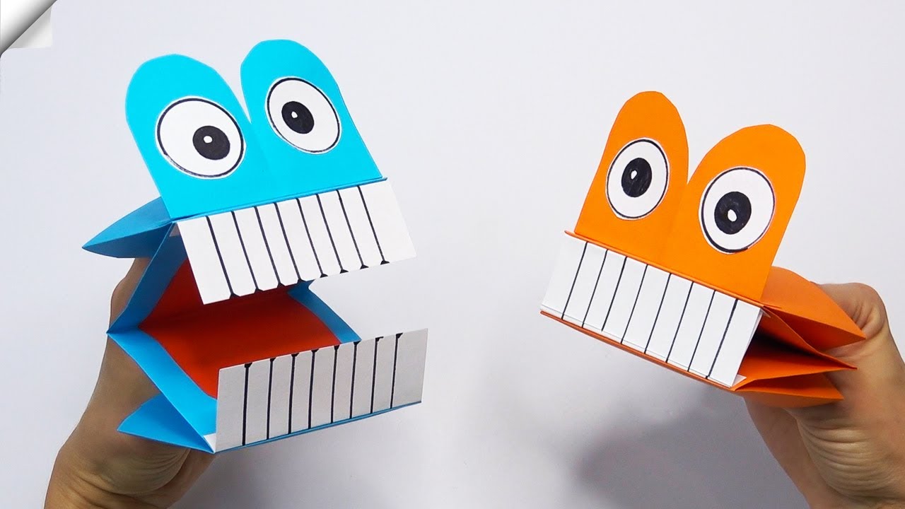 Craft ideas | Moving PAPER TOYS | PAPER TOYS antistress 1