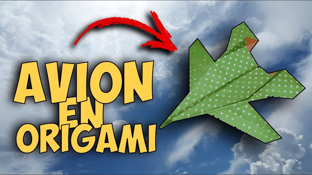 Comment faire un avion en origami 