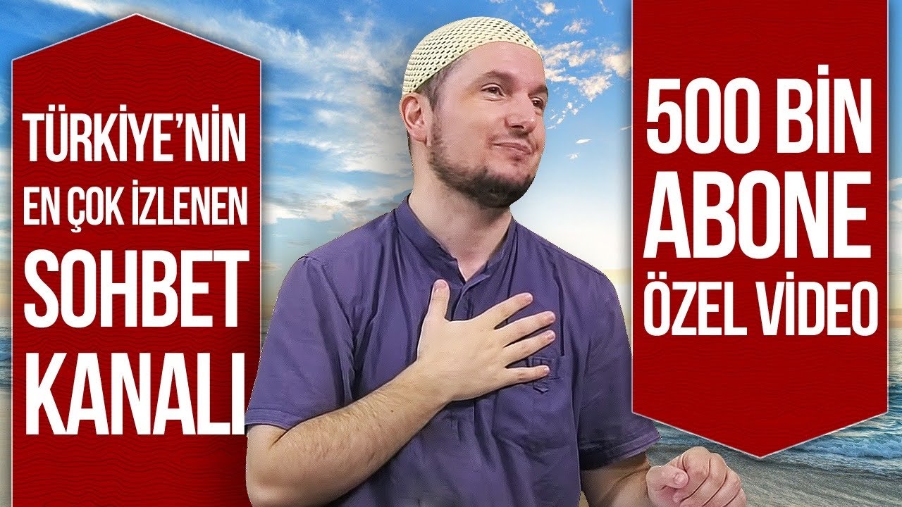 Türkiye'nin en çok izlenen sohbet kanalı - 500 bin abone özel video! | Kerem Önder 