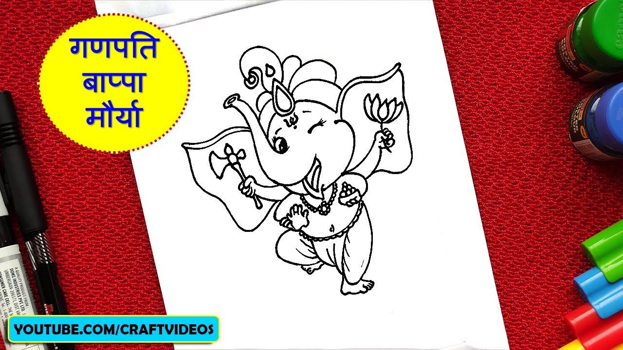 Ganesha Drawing Video #Shorts #Ganesha #Drawing 