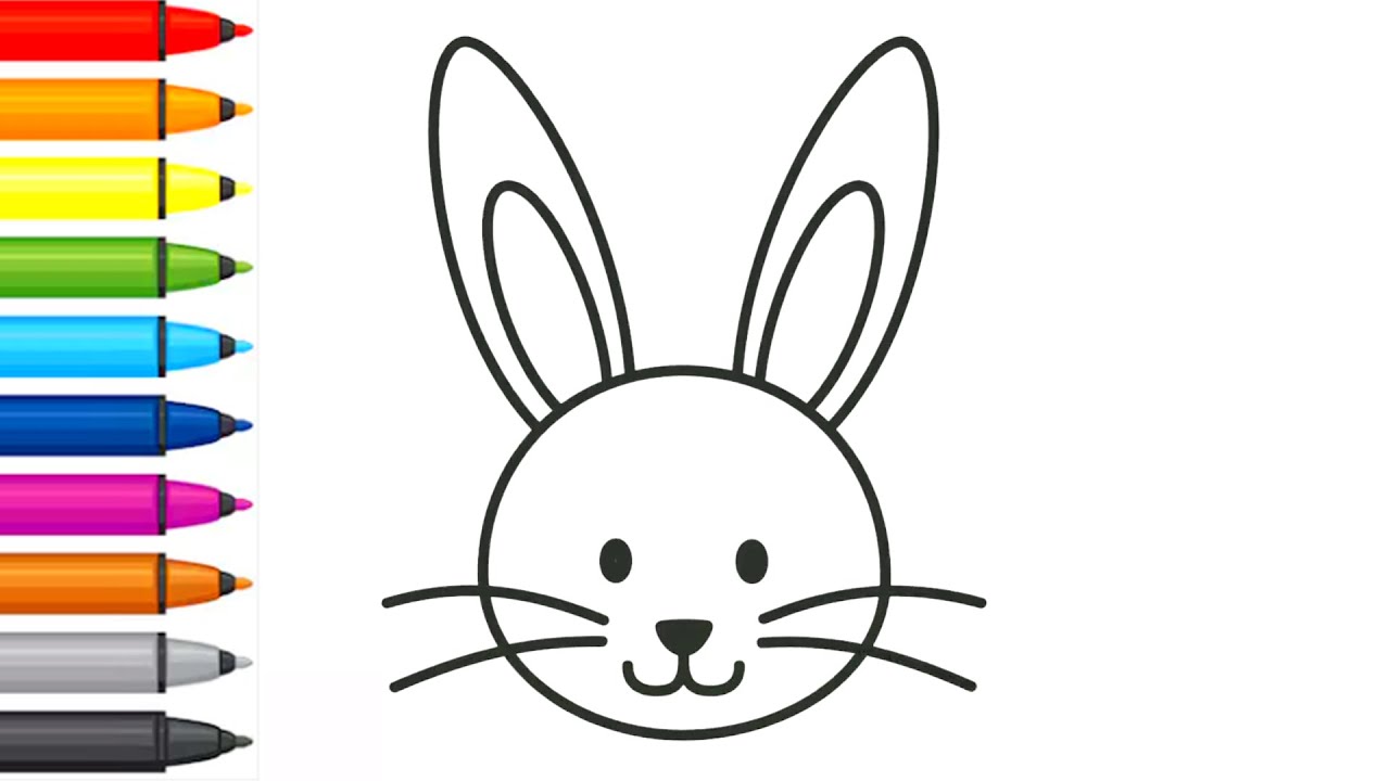 How to draw so cute rabbit 