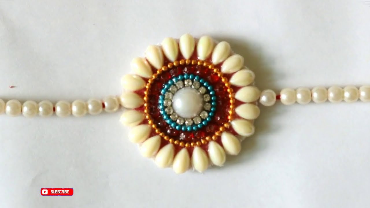 How to make rakhi at home| 2 easy rakhi with stones| rakhi making for kids | #rakshabandhan2020 