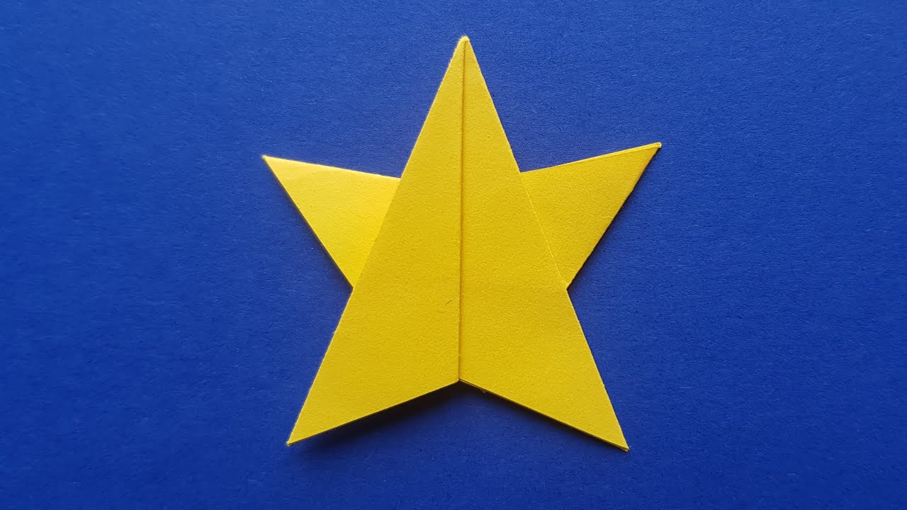 Comment faire une ÉTOILE en ORIGAMI FACILE 