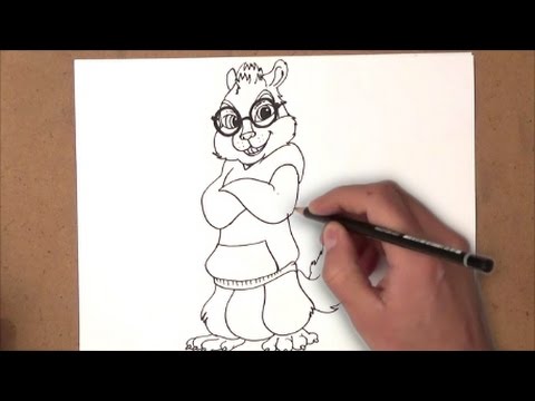 comment dessiner simon | alvin et les chipmunks 