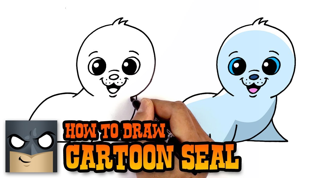 How to Draw a Seal | Beginner's Art Tutorial 