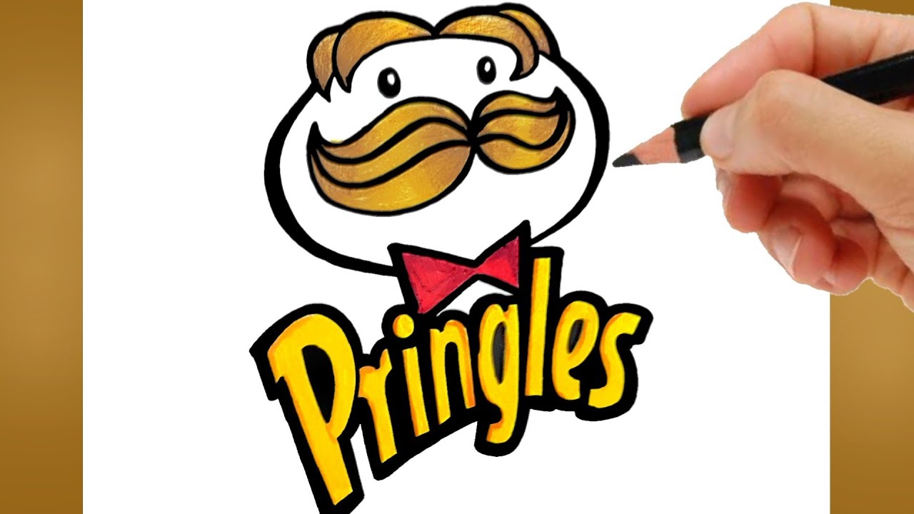 HOW TO DRAW PRINGLES LOGO – HOW TO DRAW FAMOUS LOGOS