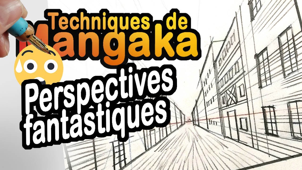 Comment DESSINER une PERSPECTIVE FANTASTIQUE pour MANGA