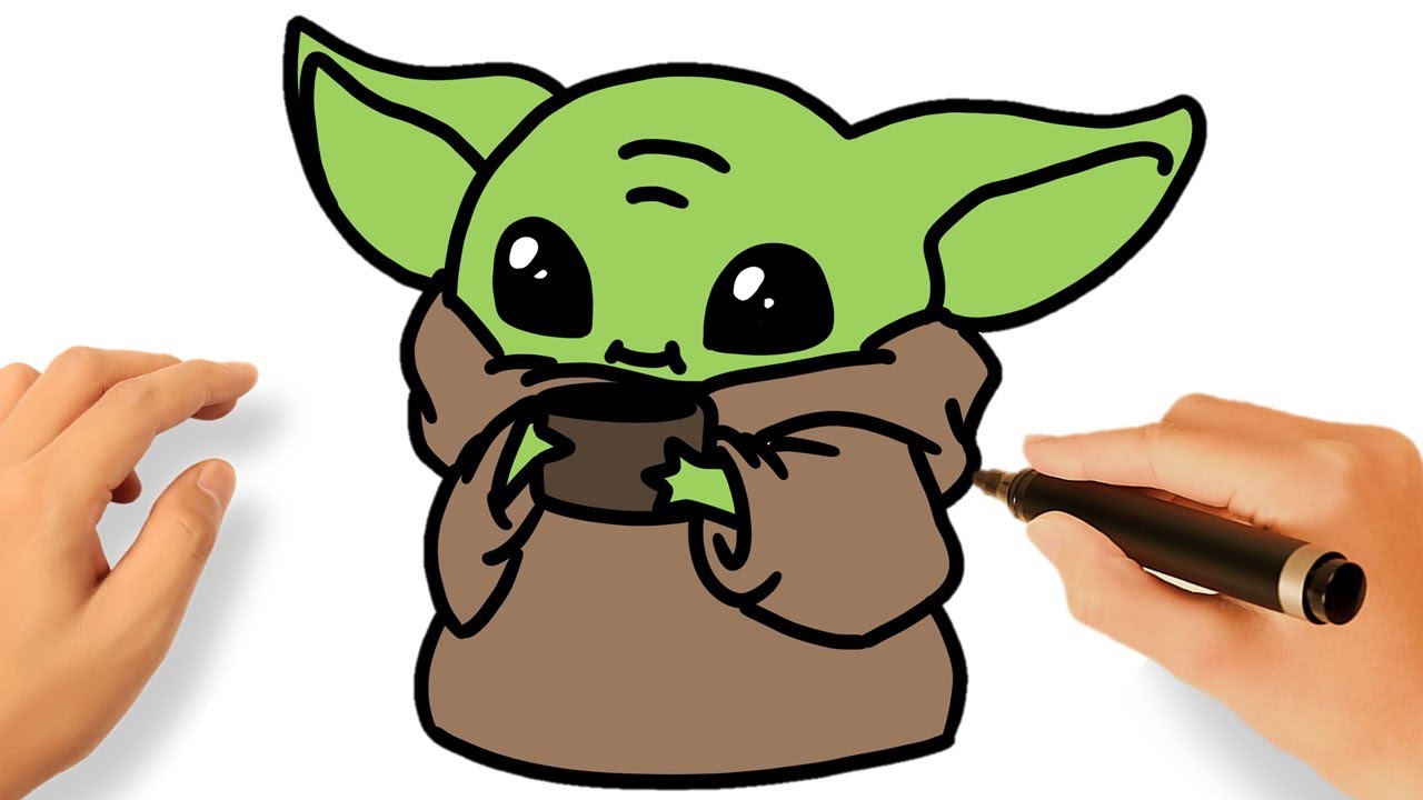 COMMENT DESSINER BABY YODA