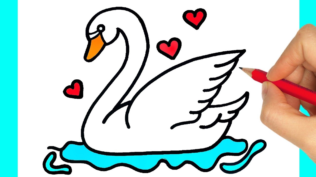 COMMENT DESSINER UN CYGNE FACILEMENT