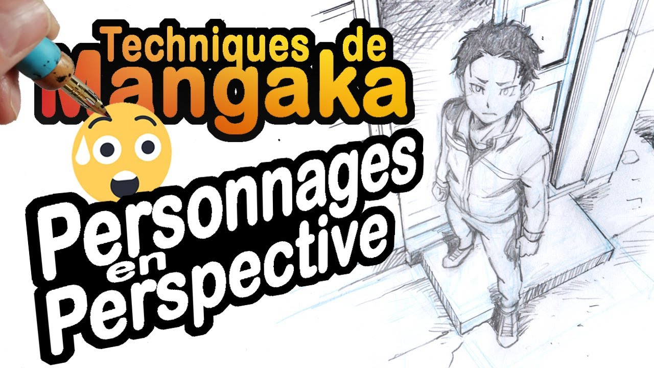 Comment DESSINER des personnages MANGA en PERSPECTIVE