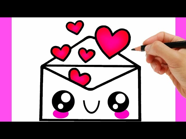 comment dessiner une lettre d’amour