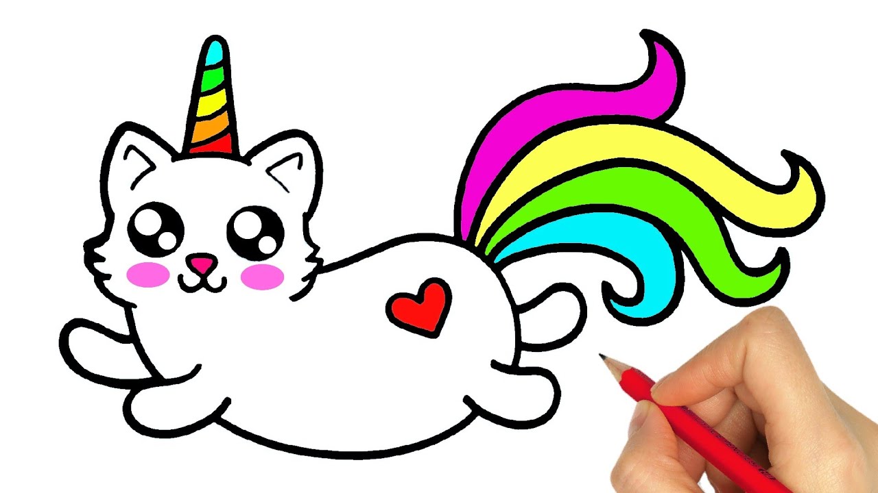 COMMENT DESSINER UNE LICORNE FACILE ETAPE PAR ETAPE