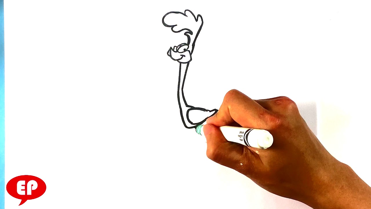 How to Draw Roadrunner – Looney Tunes – Easy Step by Step