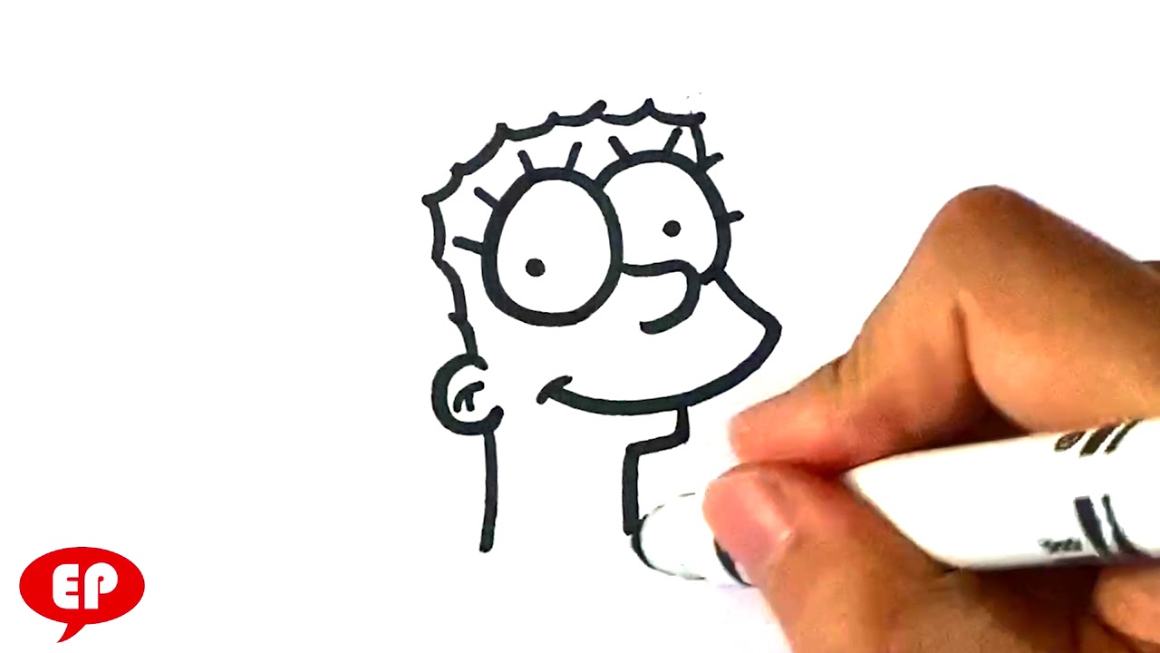 How to Draw Marge Simpson – Step by Step Beginners