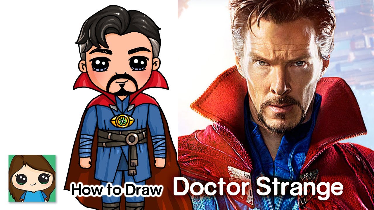 How to Draw Doctor Strange | Marvel Super Hero