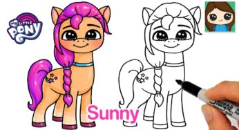 How to Draw Sunny from My Little Pony | A New Generation