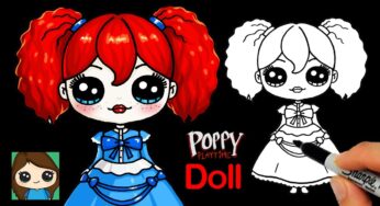 How to Draw the Doll from Poppy Playtime Game