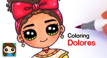 Coloring Dolores Madrigal 🎨Disney Encanto